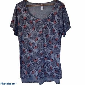 LuLaRoe Scoop Neck Simply Comfortable Top 2X
